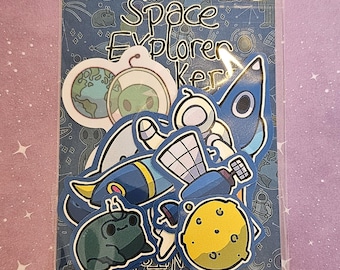 Space Explorer Sticker Pack
