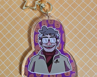 Grunkle Star Acrylic Keychain