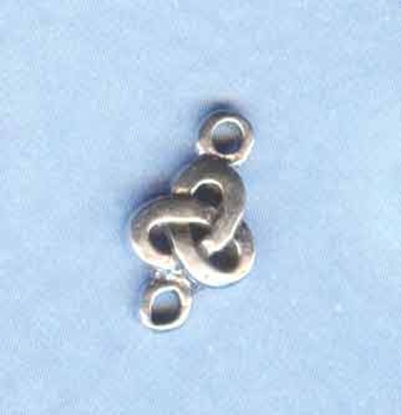 Celtic CHARMED Knotwork Triquetra Sterling Silver Jewelry C069
