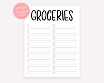heartburn acid reflux diet grocery shopping list 2 in 1 etsy