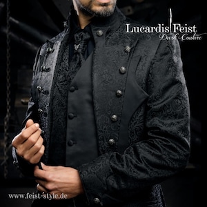 Individual vest, unique vest with slim tie / the original from Feist Style