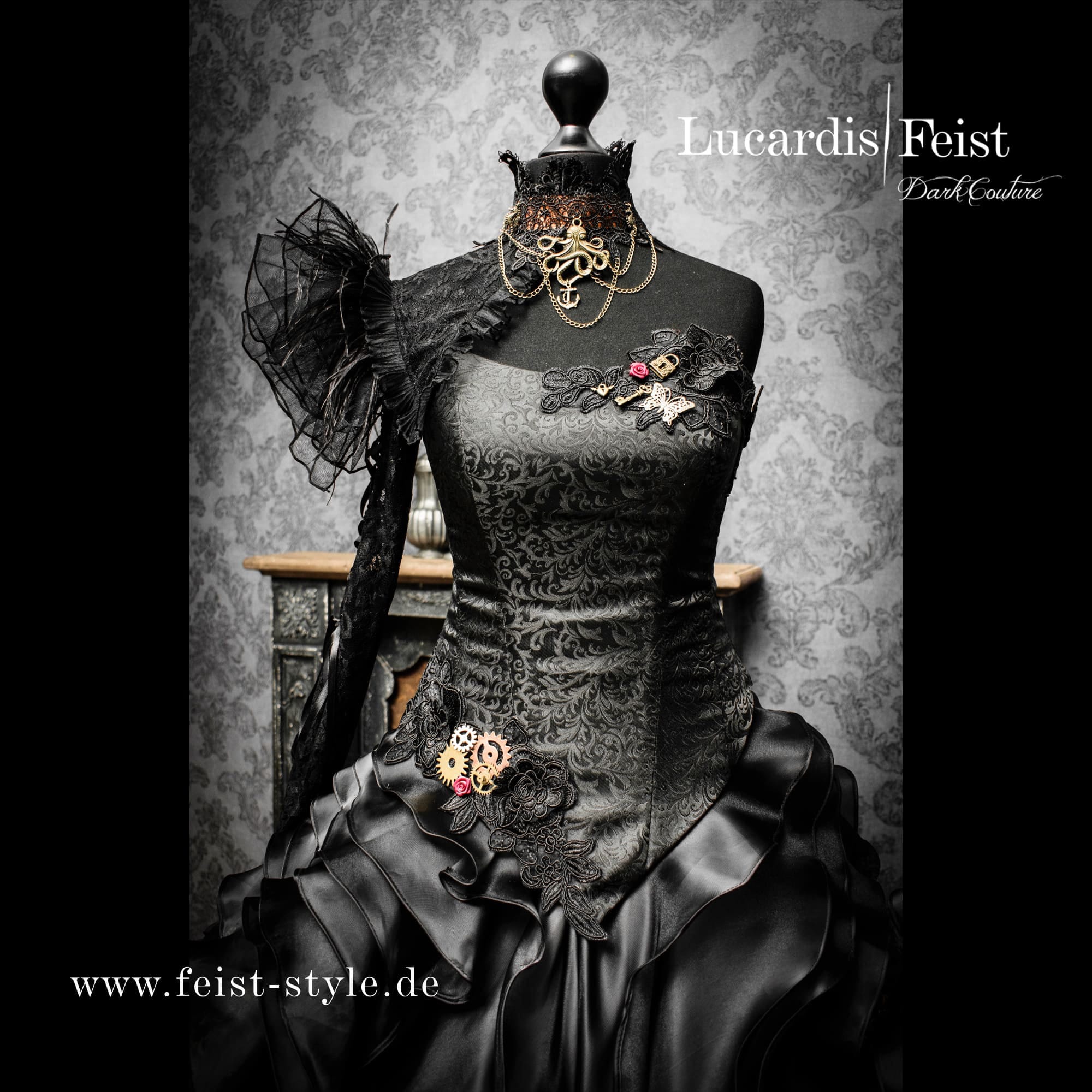 Steampunk Wedding Dress the Original From Feist Style - Etsy