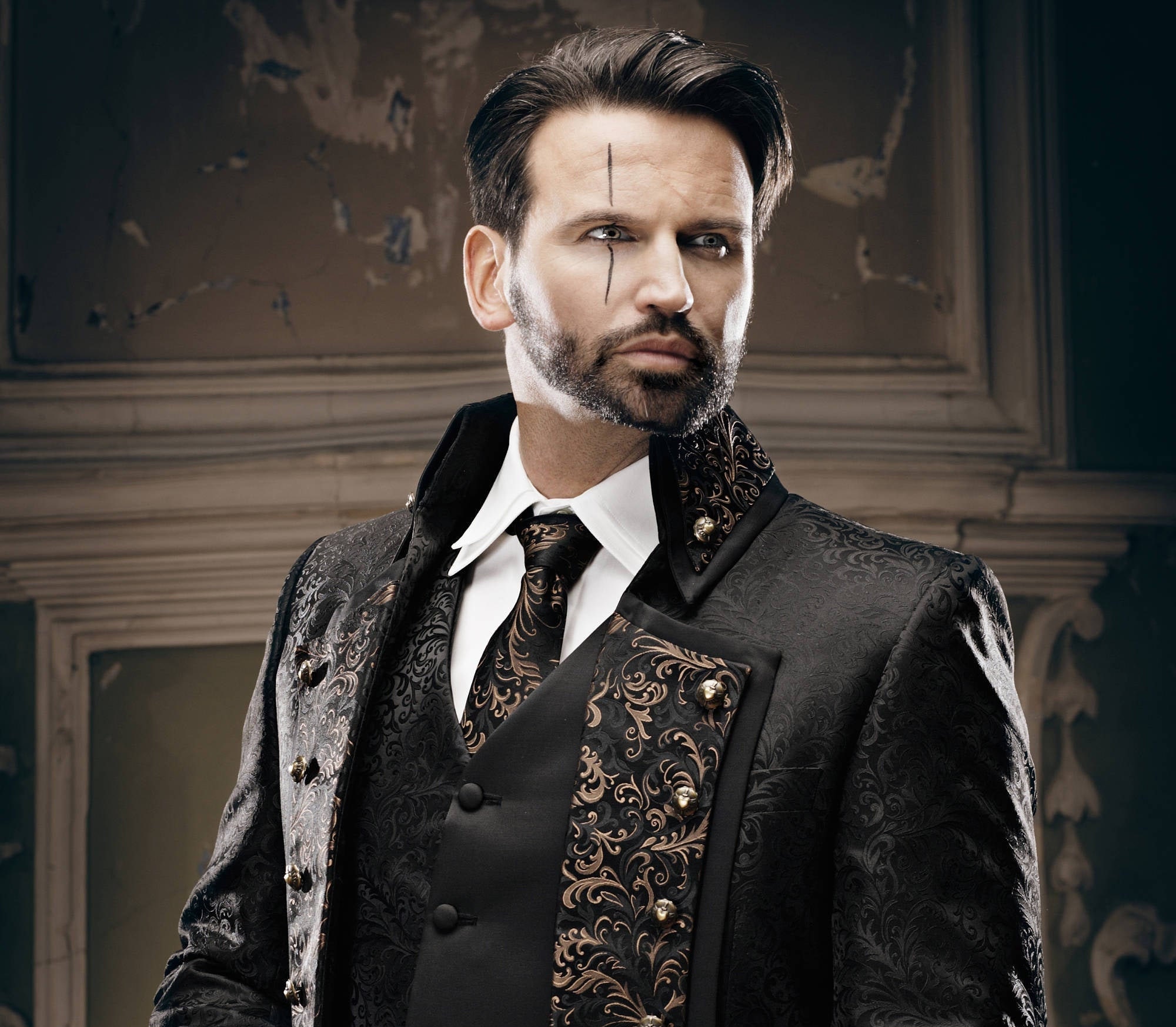 Gothic top suit jacket