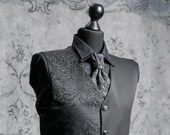 Men's Gothic Skull Baron Vest