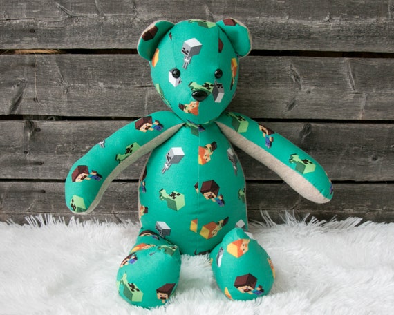 minecraft teddy bear