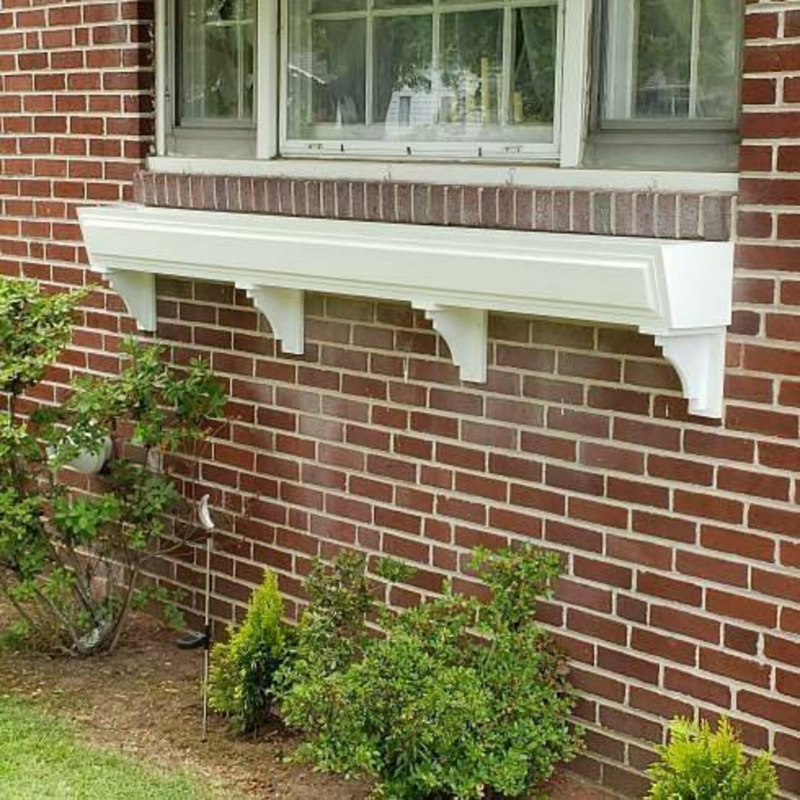 Window Flower Box support brackets with hardware stainless Etsy