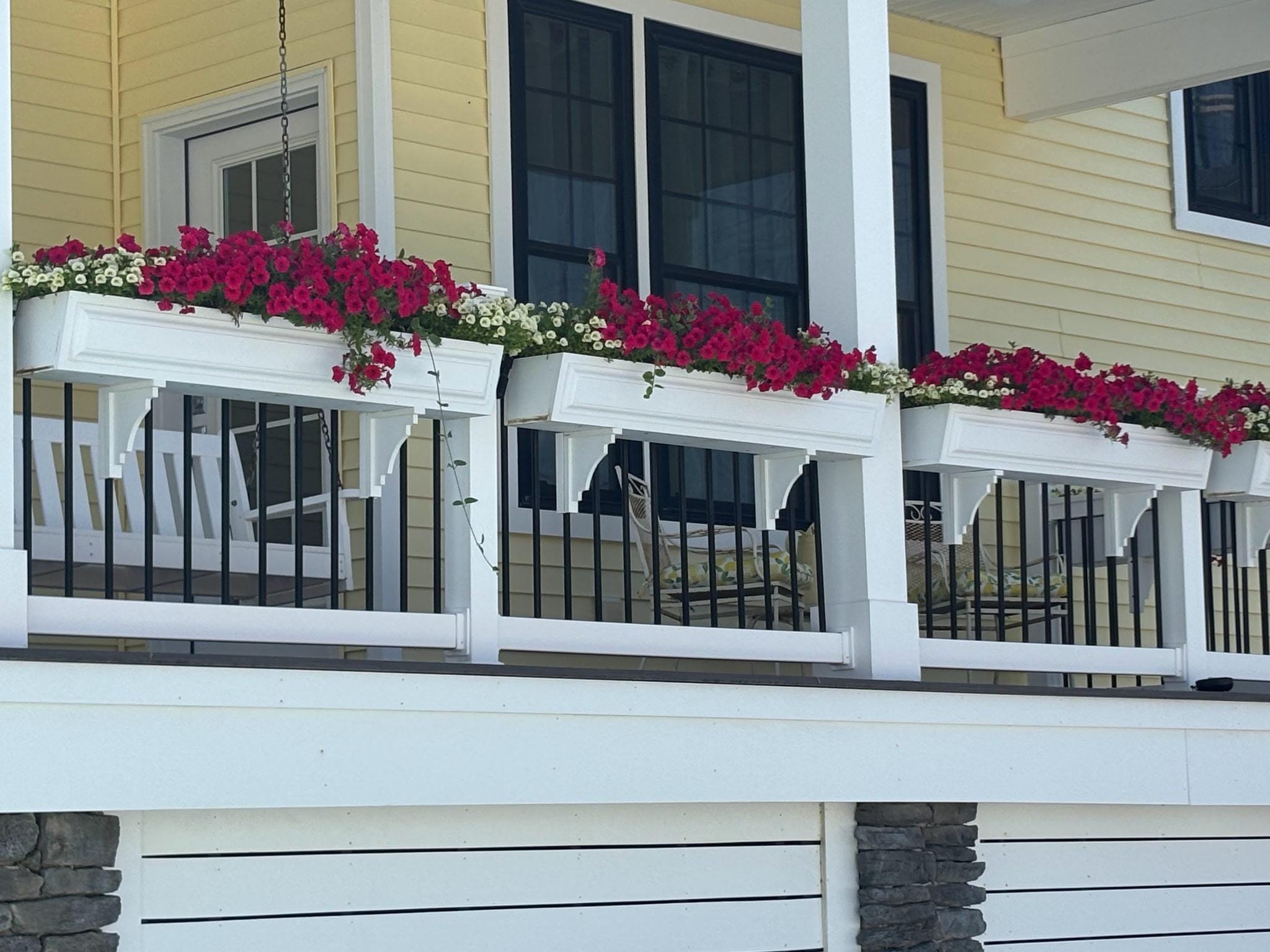 Jardinera de ventana extra larga: Jardinera cónica para terraza - Etsy  México, image size:2048x1536