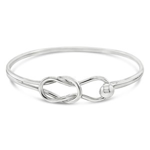 Silver Cape Cod Fishermans Bracelet. Free shipping in box w/ free Polish Cloth