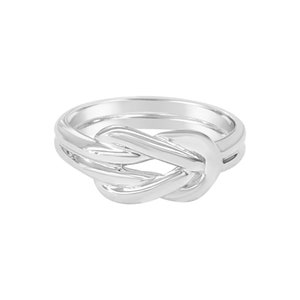 Cape Cod “ Sailors Knot”Ring solid Sterling made on Cape Cod