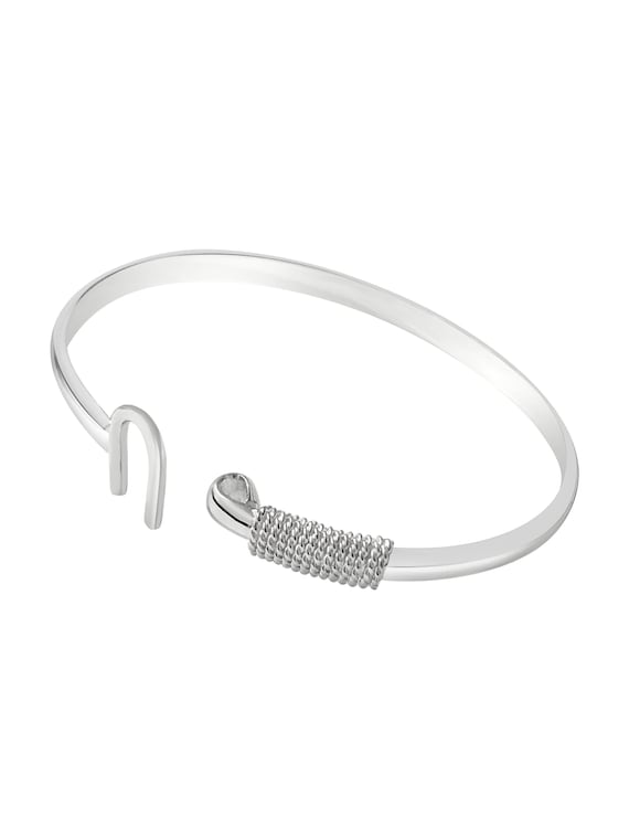 Handmade .925 Silver Caribbean Hook Bracelet. Free Shipping in a