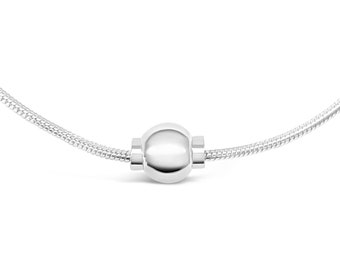 Anklet. Solid .925 silver. Cape Cod Beachball anklet w lobster claw clasp. New in box with free polish cloth.