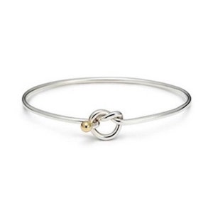 Love Knot Bracelet 925 Sterling silver-Rhodium Gold- Beach Ball Jewelry Collection From Michael's in Provincetown ships from cape Cod
