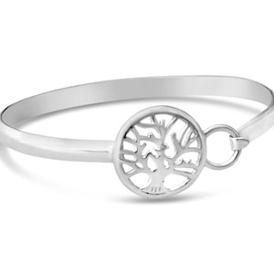 Tree of Life Bracelet in Sterling Silver