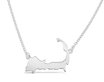 Original Jewelry. Cape Cod Cut-Out Necklace. All Sterling silver, handmade on Cape Cod