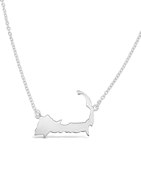 Original Jewelry. Cape Cod Cut out Necklace. All Sterling Silver