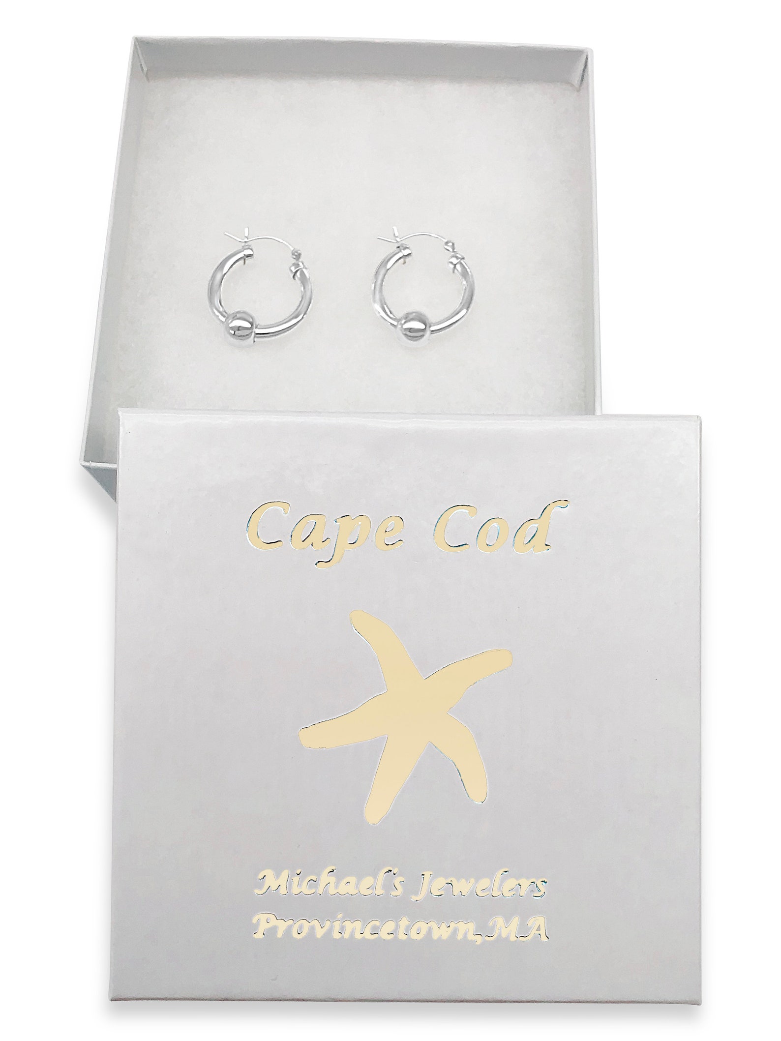 Beach Ball Earrings 925 Sterling Silver Made and Sold on Cape Etsy