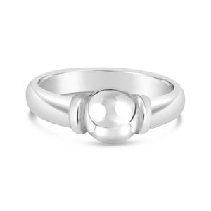 Made on Cape Cod. Nautical &quot;Beachball&quot; Ring in solid 925 Sterling Silver. NEW IN BOX