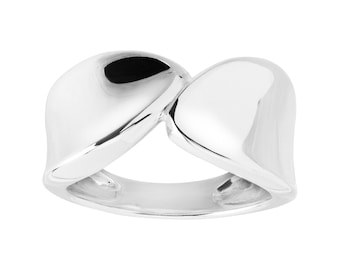 Geometric Ring. Solid sterling silver. Free shipping in box. Made on Cape Cod (Michael's Custom Jewelers-PTOWN)