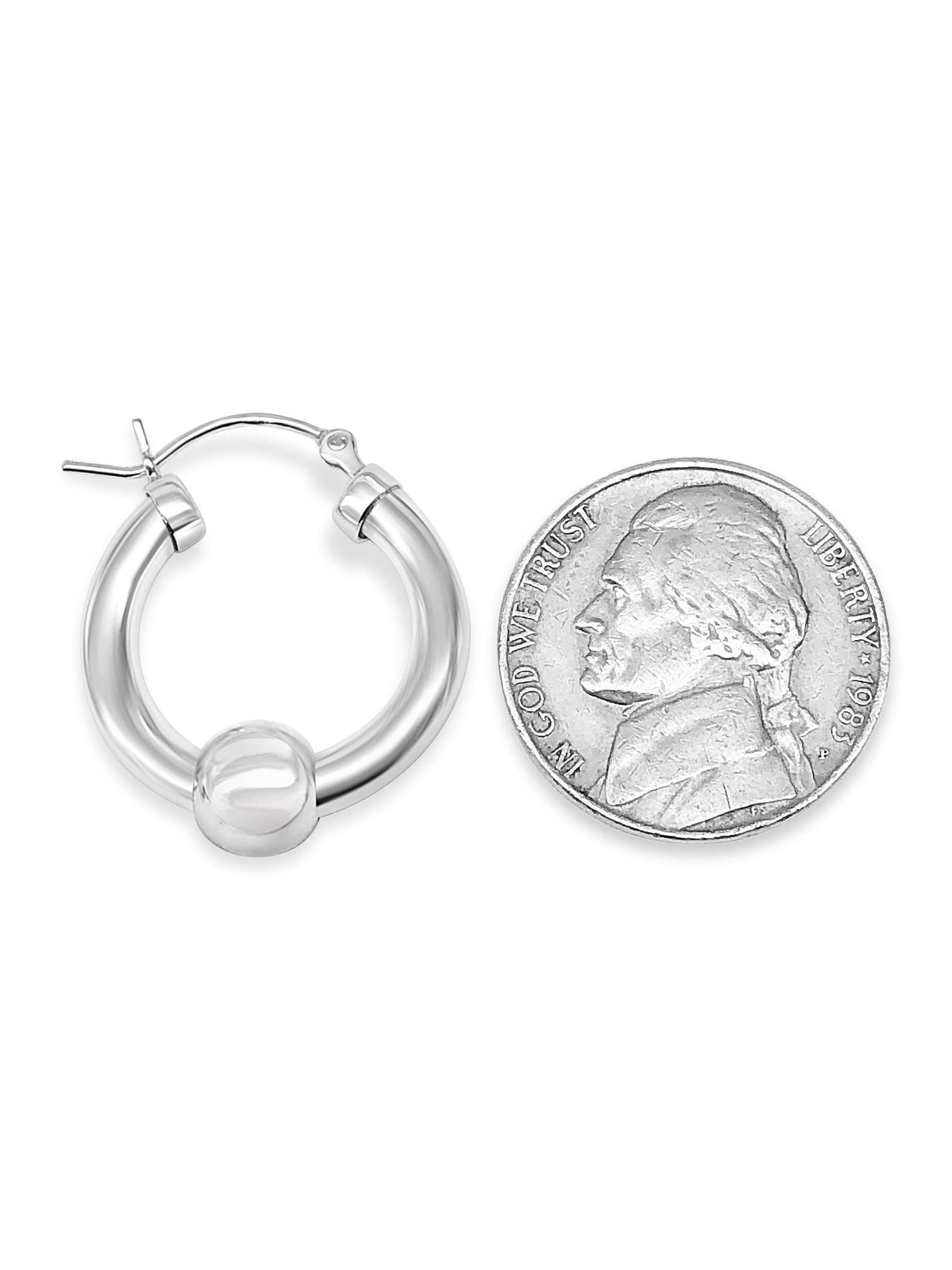 Beach Ball Earrings 925 Sterling Silver Made and Sold on Cape Etsy