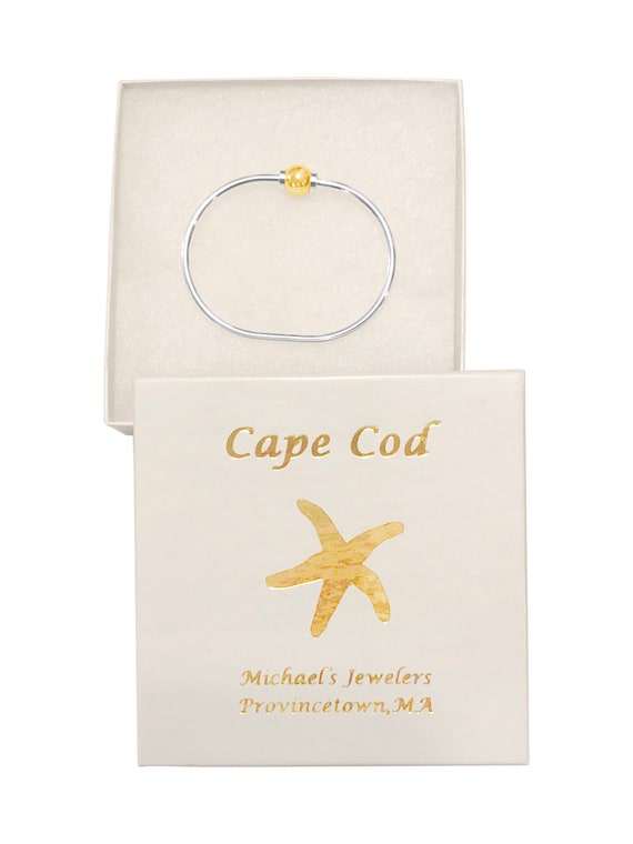 Cape cod bracelet gold deals ball