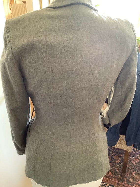 1940’s grey vintage Ogilvy jacket , wonderful det… - image 10