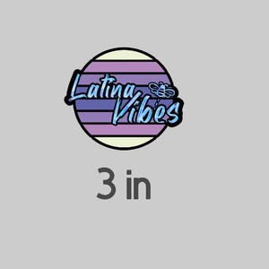 Latina Vibes Sticker – Loud, Proud, and Full of Power!