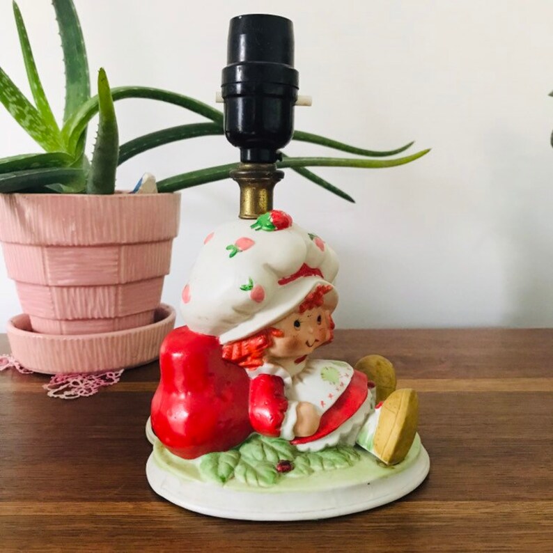 Vintage Strawberry Shortcake Lamp
