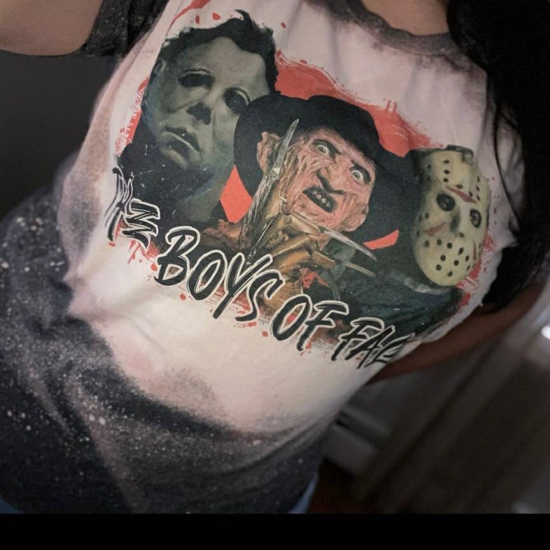 bleached horror shirts