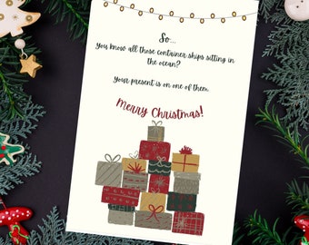 Funny Christmas Card PRINTABLE, Rude Christmas Cards, Instant Download, Funny Holiday Cards, Printable Christmas Card Funny