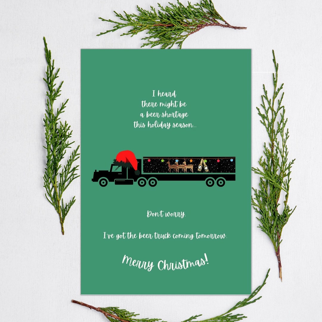 Funny PRINTABLE Christmas Card, Sarcastic Rude Christmas Cards, Instant ...