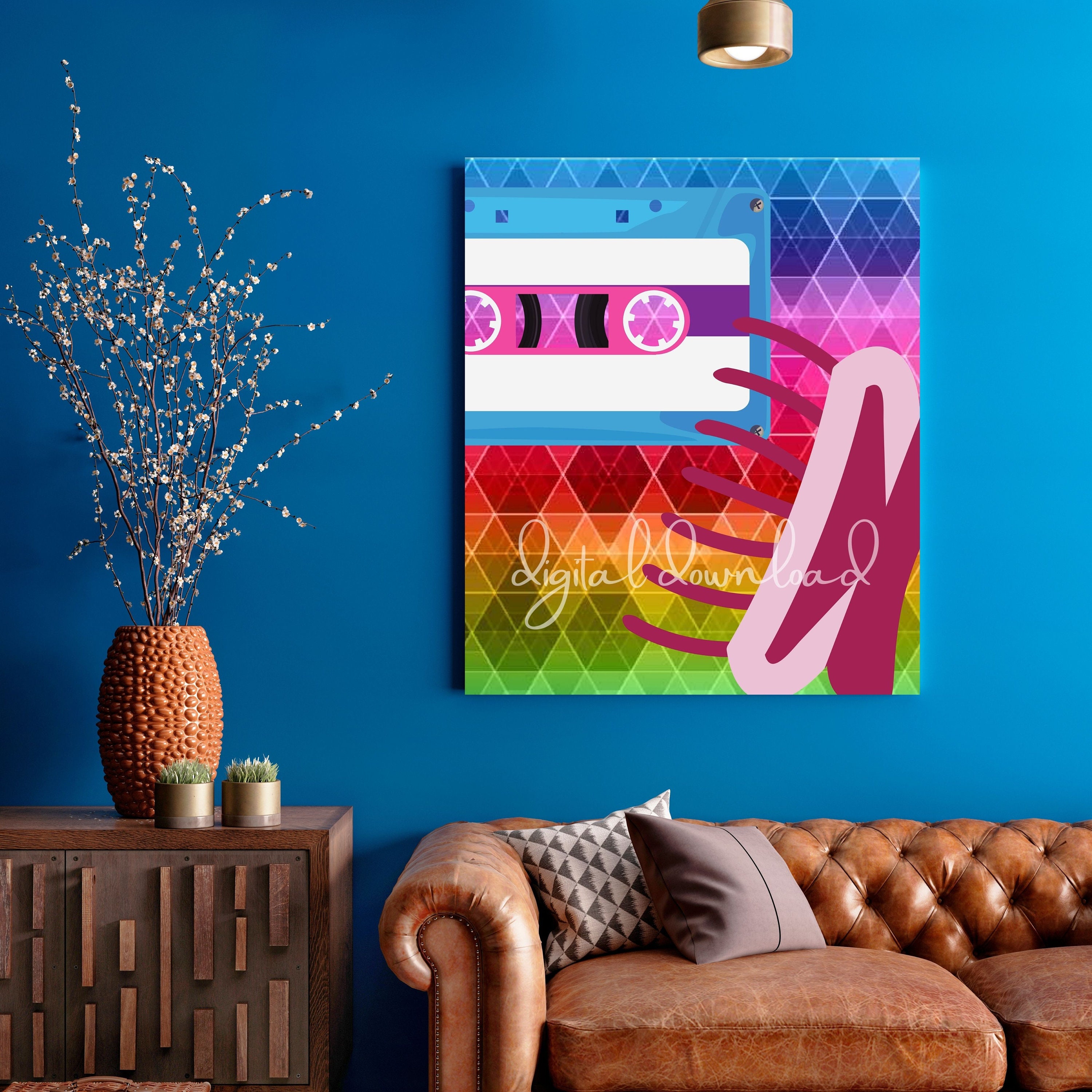 Digital Paper Retro Scrapbook Printable Paper Art Deco Etsy UK