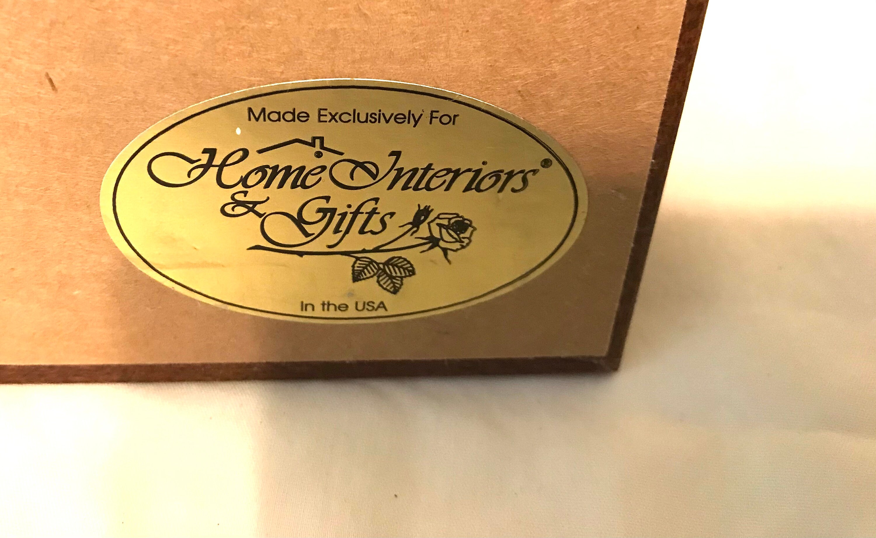 Vintage Home Interiors & Gifts Print Etsy