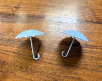 Vintage Plastic Umbrella Baby Bridal Shower Gifts Decor