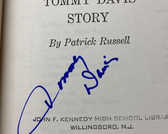 1969 The Tommy Davis Story by Patrick Russell **SIGNED***