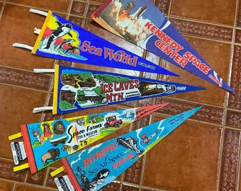 Vintage Felt Pennants