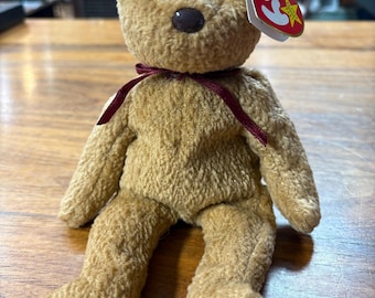 1996 Retired Ty Beanie Baby “Curly” ~ ERRORS on Tag