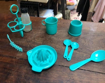 Vintage Amsco Plastic Doll Toy Lot