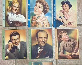 1930’s Dixie Ice Cream Premium 8x10 Pictures  *Choice*