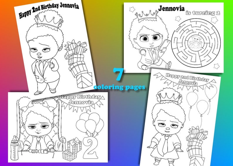 41 Boss Baby Girl Coloring Pages  Images