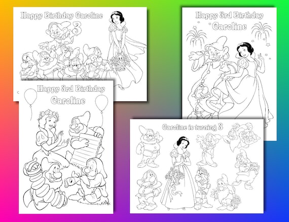 44 Snow White Coloring Pages Pdf For Free