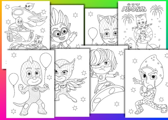 7700 Pj Masks Coloring Pages Download Images & Pictures In HD 7700 Pj Masks Coloring Pages Download Images & Pictures In HD