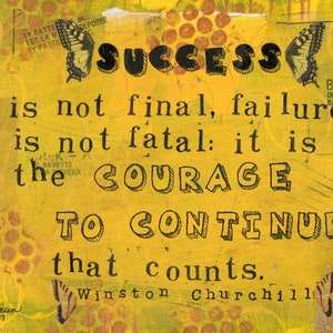 Success - Original Mixed Media Wall
