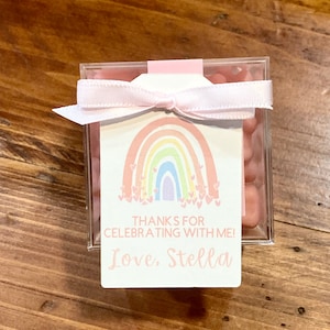 Thanks for Celebrating With Me Tags, Kids Birthday Party Favor Tags, Birthday Party Thank You Tags, TAGS ONLY