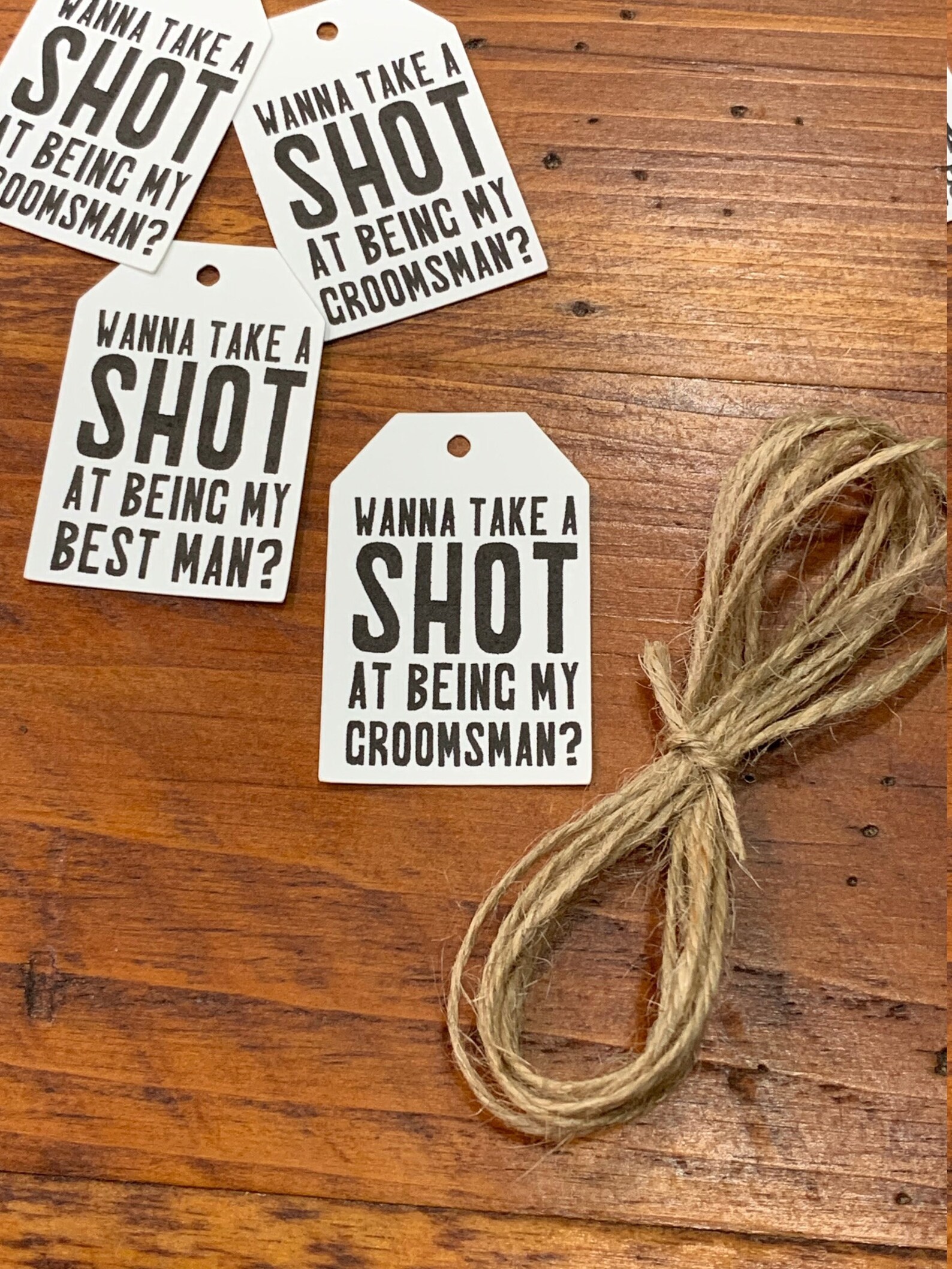 Small Wanna Take A Shot At Being My Groomsman Tags Will You Etsy Small Wanna Take A Shot At Being My Groomsman Tags Will You Etsy