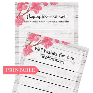 Consejos de jubilación + Tarjetas de memoria, Tarjetas de consejos para fiestas de jubilación, Descarga de buenos deseos de jubilación, Compartir tarjetas de memoria, DESCARGA INSTANTÁNEA