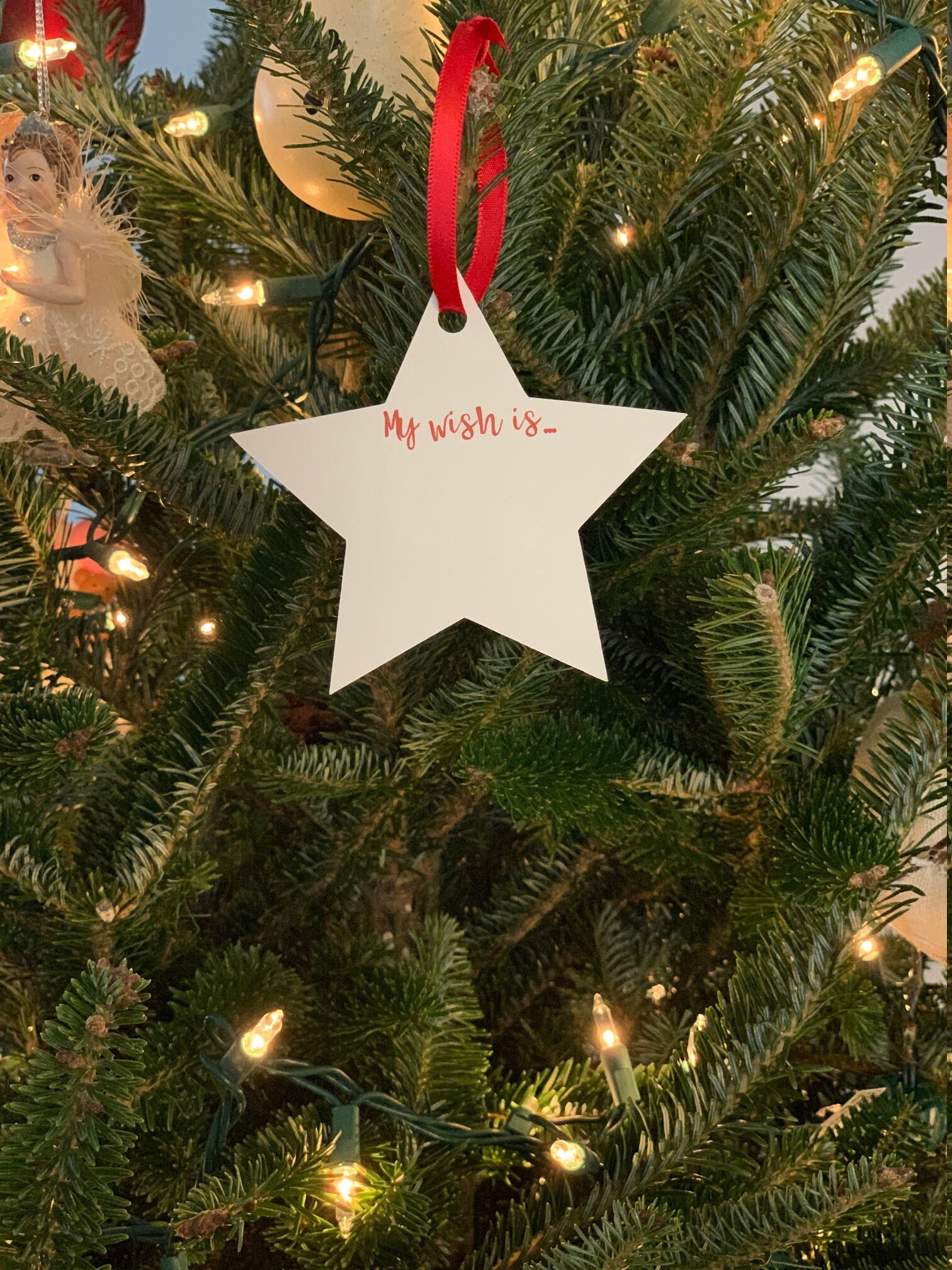 Star Tree Tag Star Wish Tree Tags, Holiday Wish Tree Tags, Christmas Wish Tree Tags ...