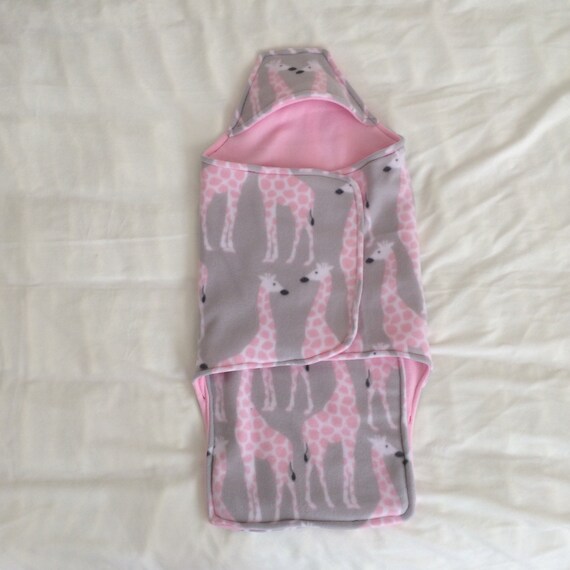 Fleece Baby Blanket Wrap 0 to 6 months Etsy