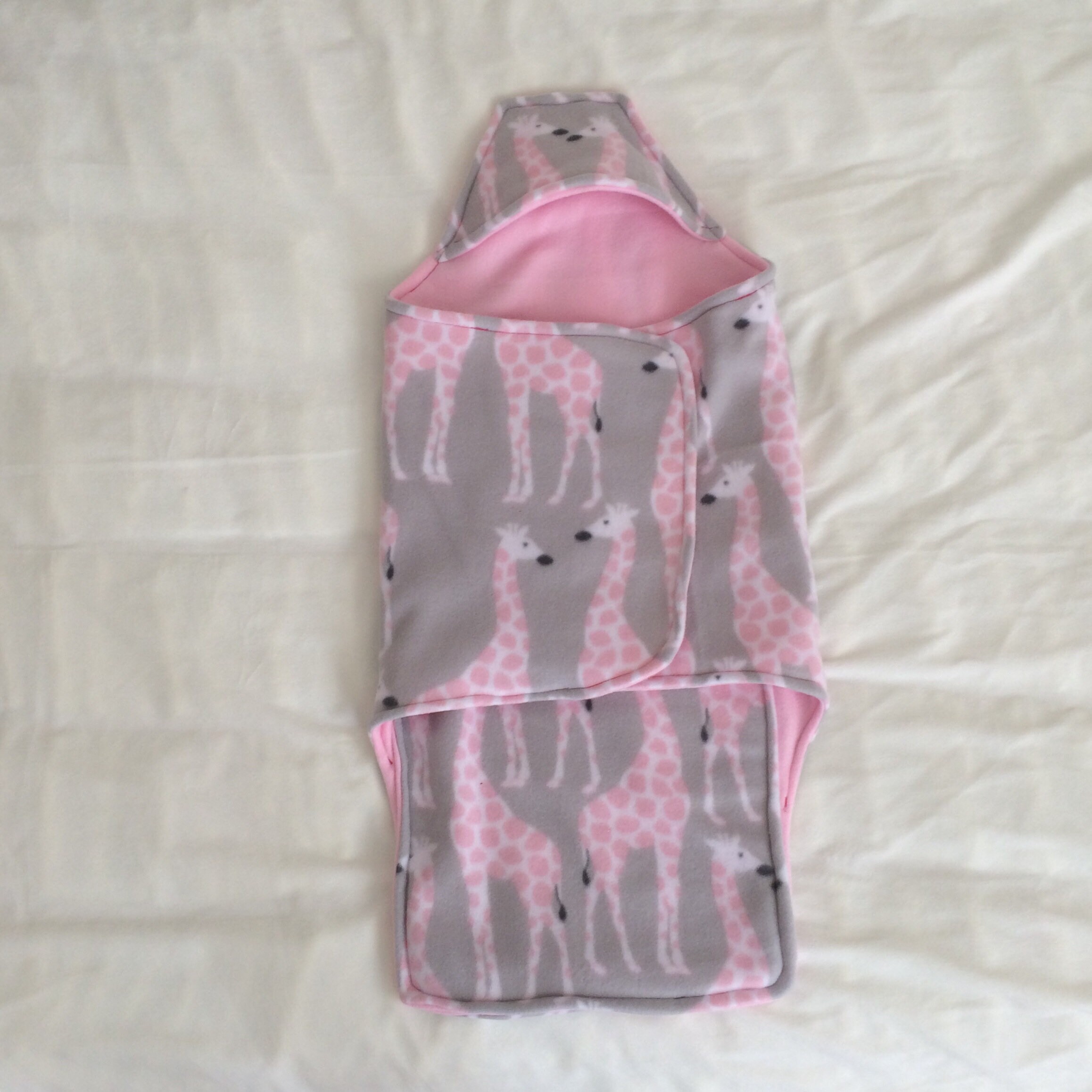 Fleece Baby Blanket Wrap 0 to 6 months Etsy