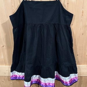 Native Baby Doll Ribbon Dress Women L