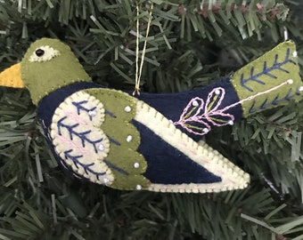 12 Days of Christmas - #4 Colly Bird